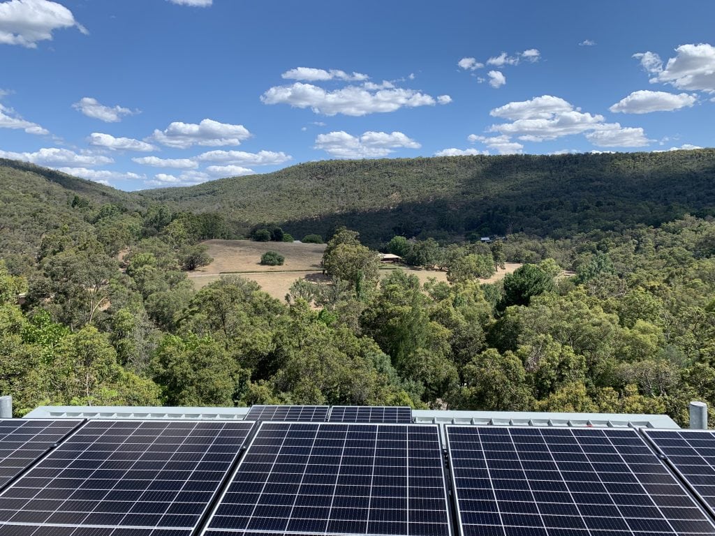 Solar Panels in Perth With Trees