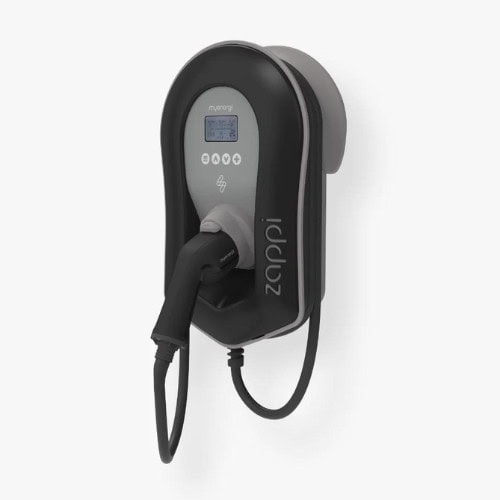 Zappi EV Charger Tethered Black