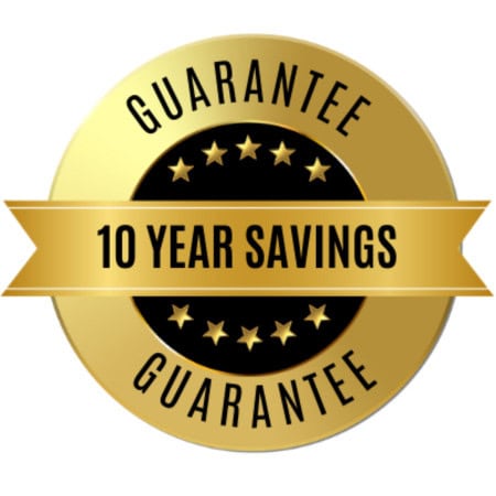 10 Year Savings Guarantee