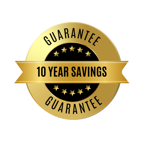 10 Year Savings Guarantee