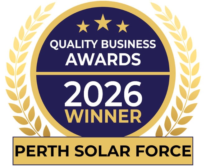 Quality Business Awards. 2026 Winner. Perth Solar Force.
