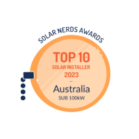 Solar Nerds Awards Top 10 Solar Installer 2023 Australia Sub 100kW